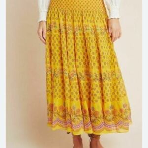 Anthropology Patterned Women's Skirt